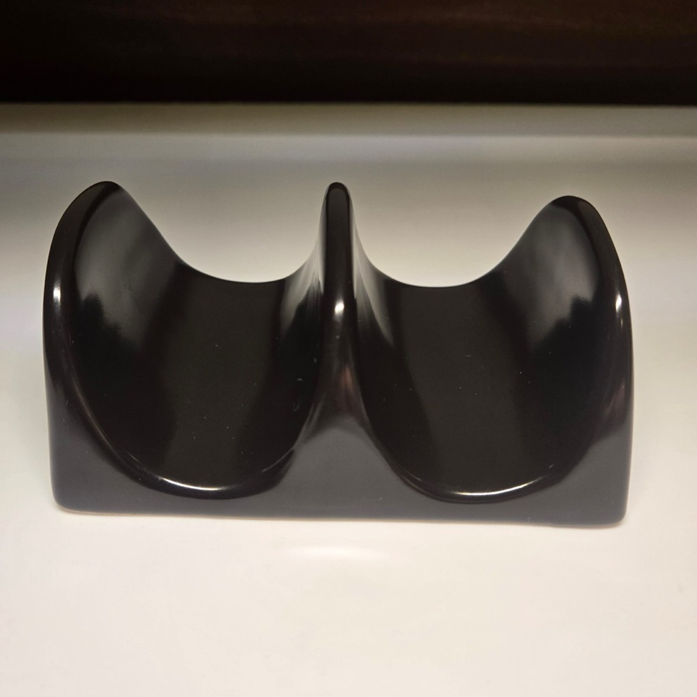 Rae Dunn TACOS holders black - Picture 2 of 2